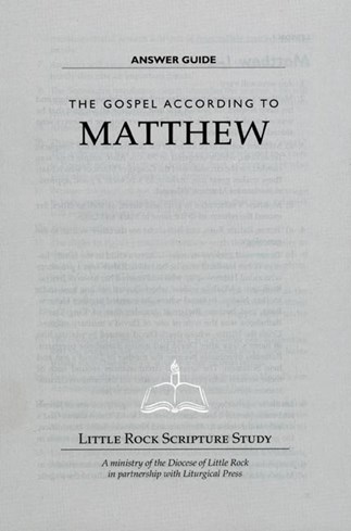 The Gospel According to Matthew—Answer Guide