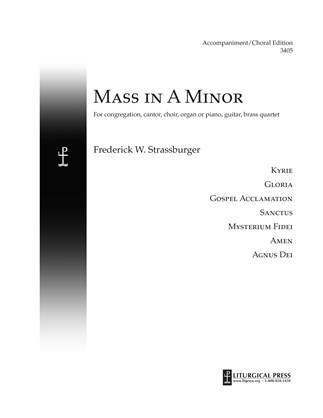 Mass in A Minor  Accompaniment/Choir Edition