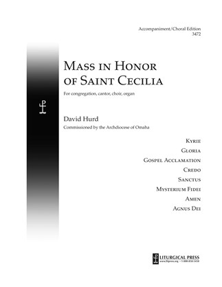 litpress cecilia honor mass saint