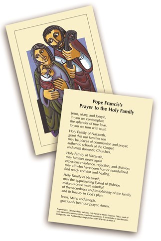 Pope Francis's Prayer to the Holy Family