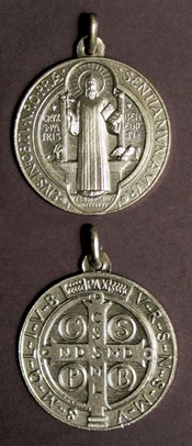 St. Benedict Silvered Bronze Jubilee Medal