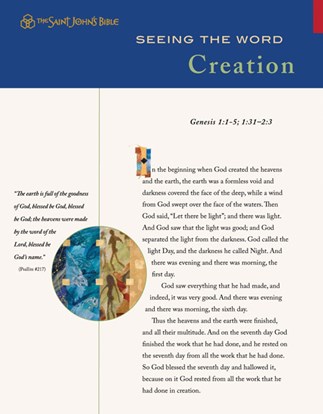 Seeing the Word: Creation