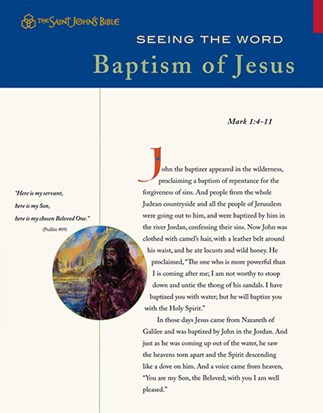 Seeing the Word: Baptism of Jesus
